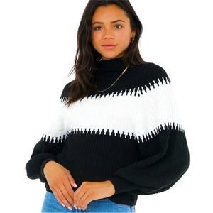 French Connection Sofia Knits Balloon Sleeve Jumper Sweater